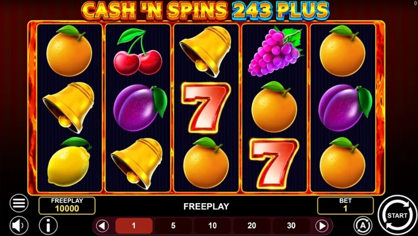 Cash N Spins 243 Plus slot