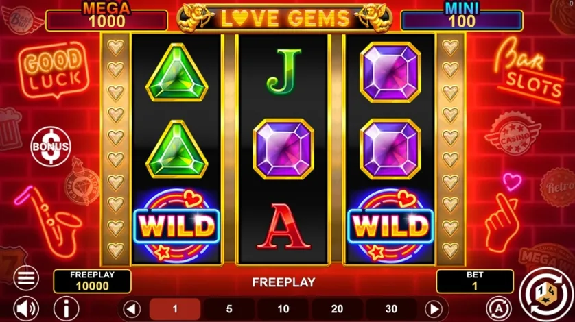 Love Gems Hold And Win slot
