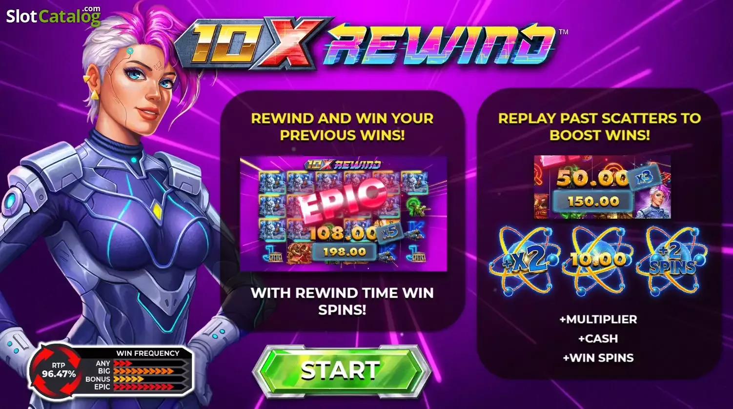 10x Rewind slot