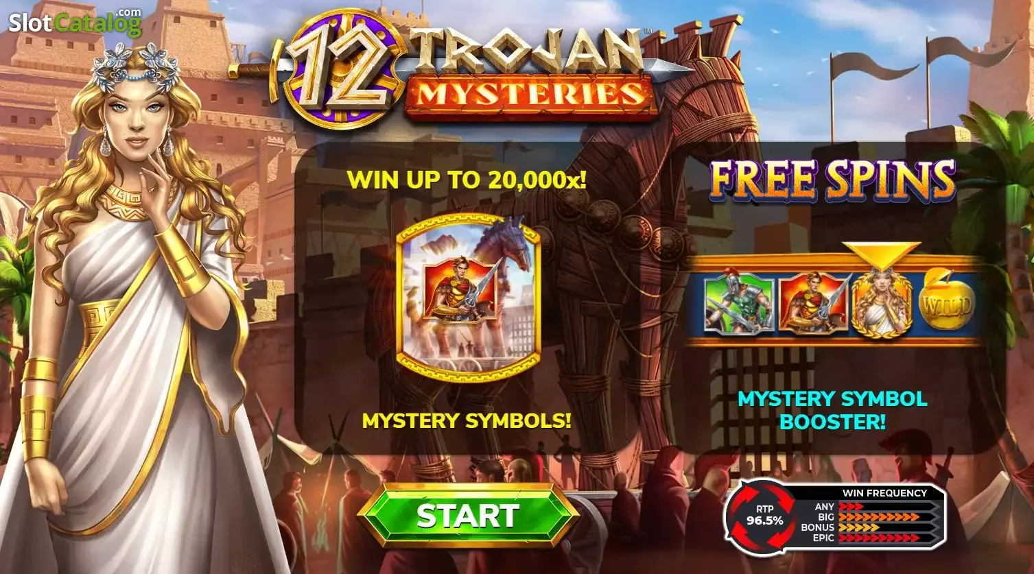12 Trojan Mysteries slot