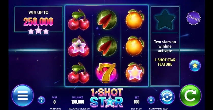 1-Shot Star slot