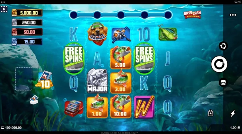 Bass Cash Assebl Em slot
