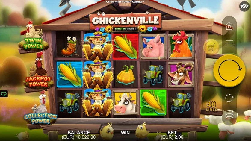 Chickenville Power Combo™ slot