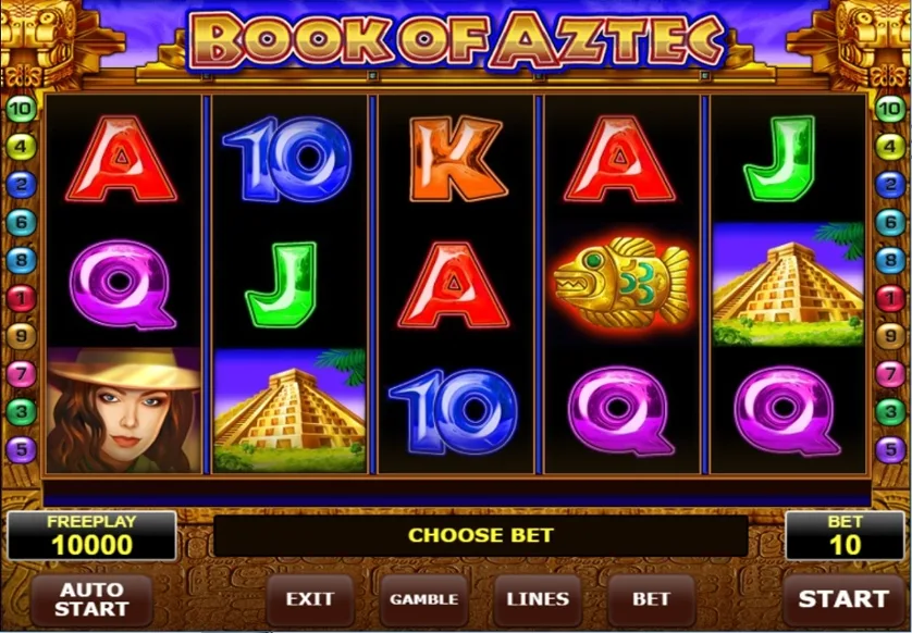 Book of Aztec slot