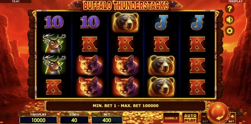 Buffalo Thunderstacks slot