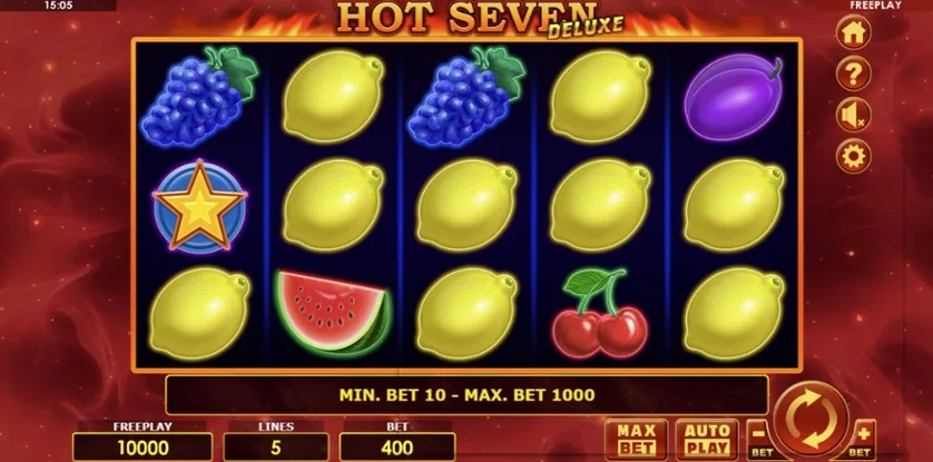 Hot Seven Deluxe slot