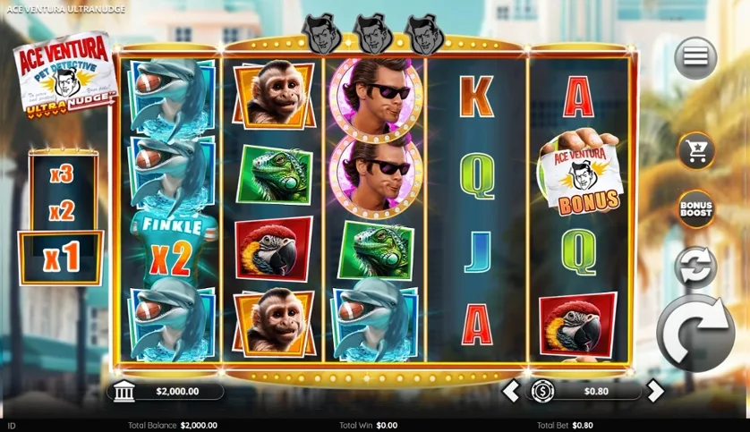 Ace Ventura Pet Detective Ultranudge slot