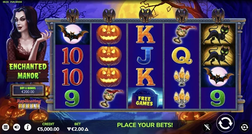 Enchanted Manor 50 Lines slot