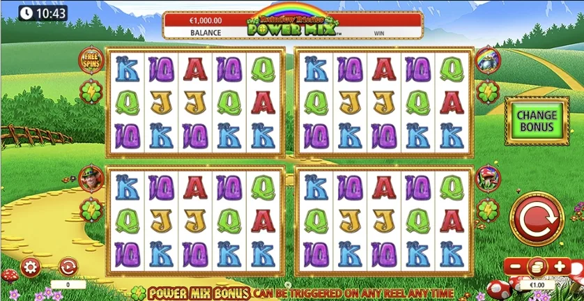 Rainbow Riches Power Mix slot