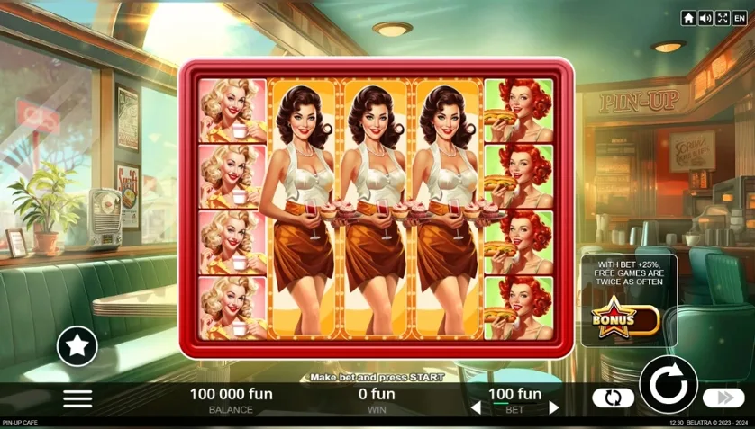 Cafe Pin-Up slot