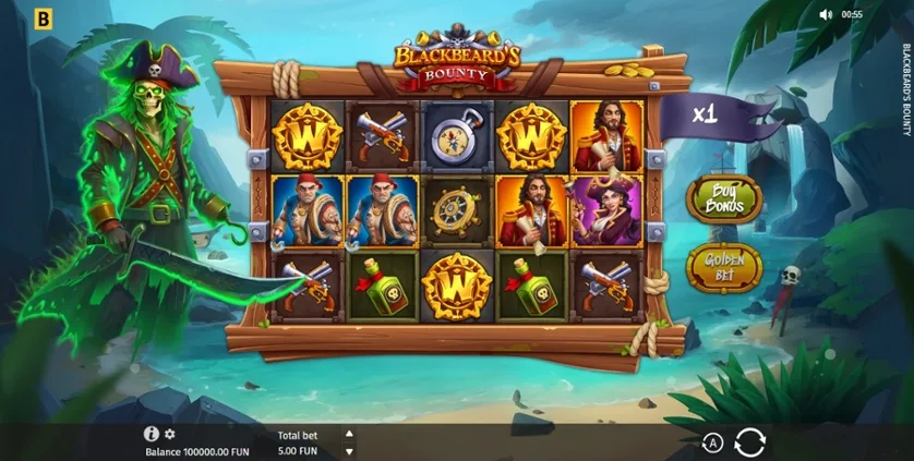 Blackbeard S Bounty Bgaming slot