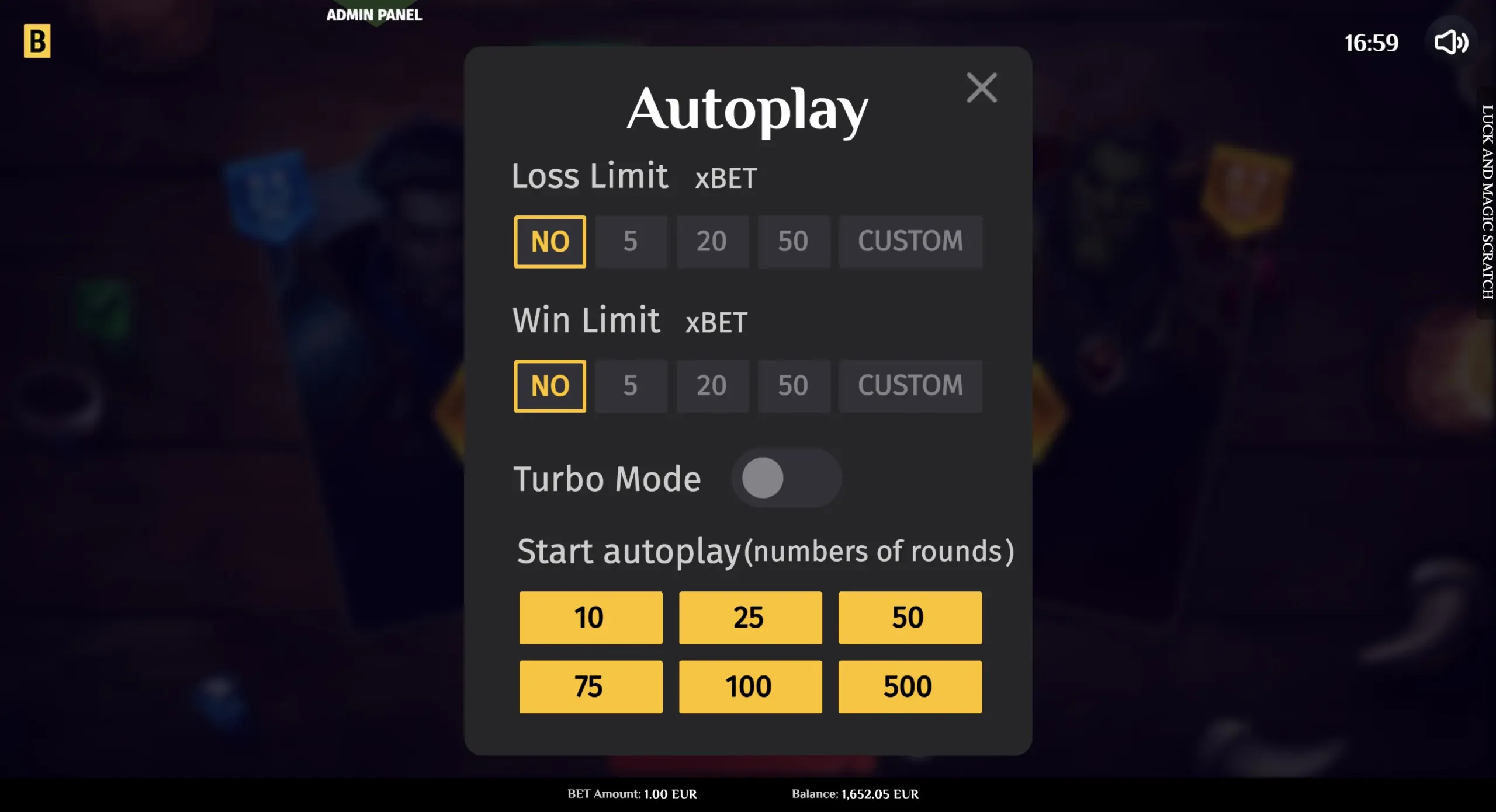 Luck Magic Scratch slot