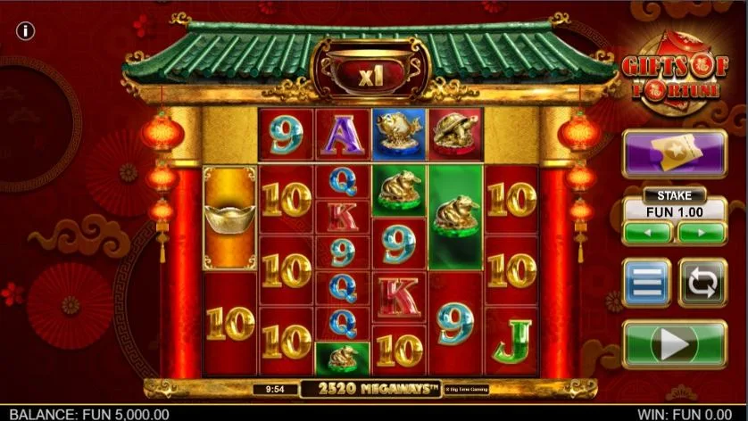 Gifts Of Fortune Megaways slot