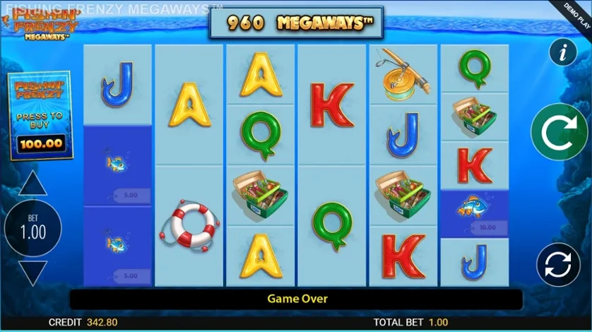 Fishin' Frenzy Megaways slot