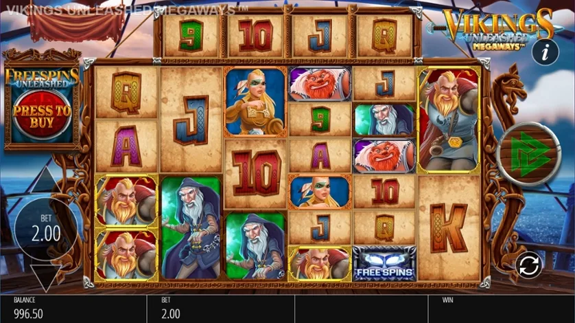 Vikings Unleashed Megaways slot