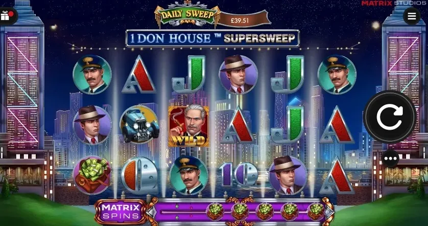 1 Don House Supersweep slot