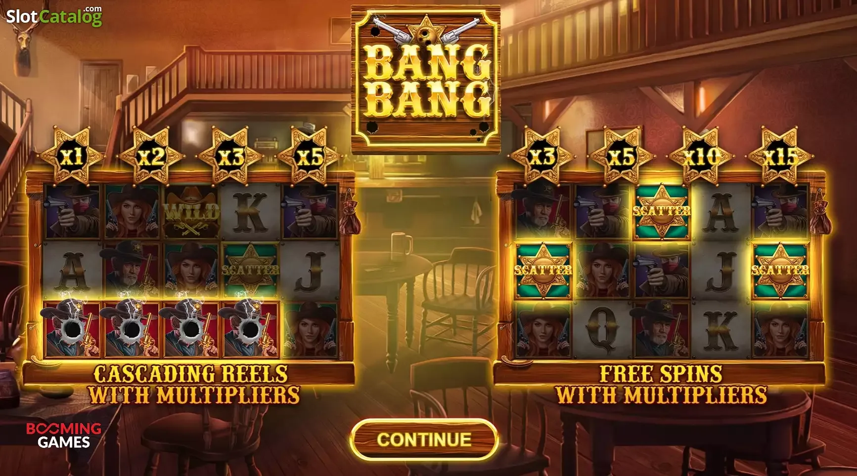 Bang Bang Booming Games slot