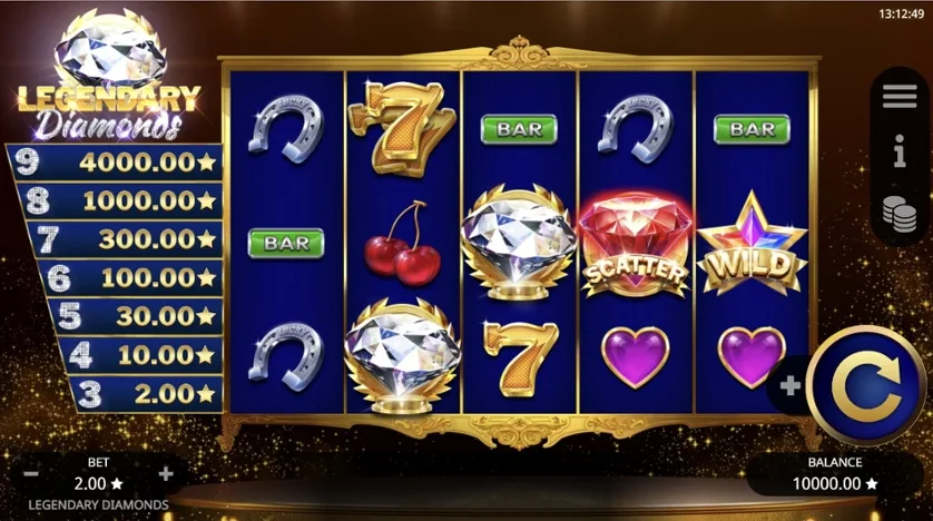 Legendary Diamonds slot