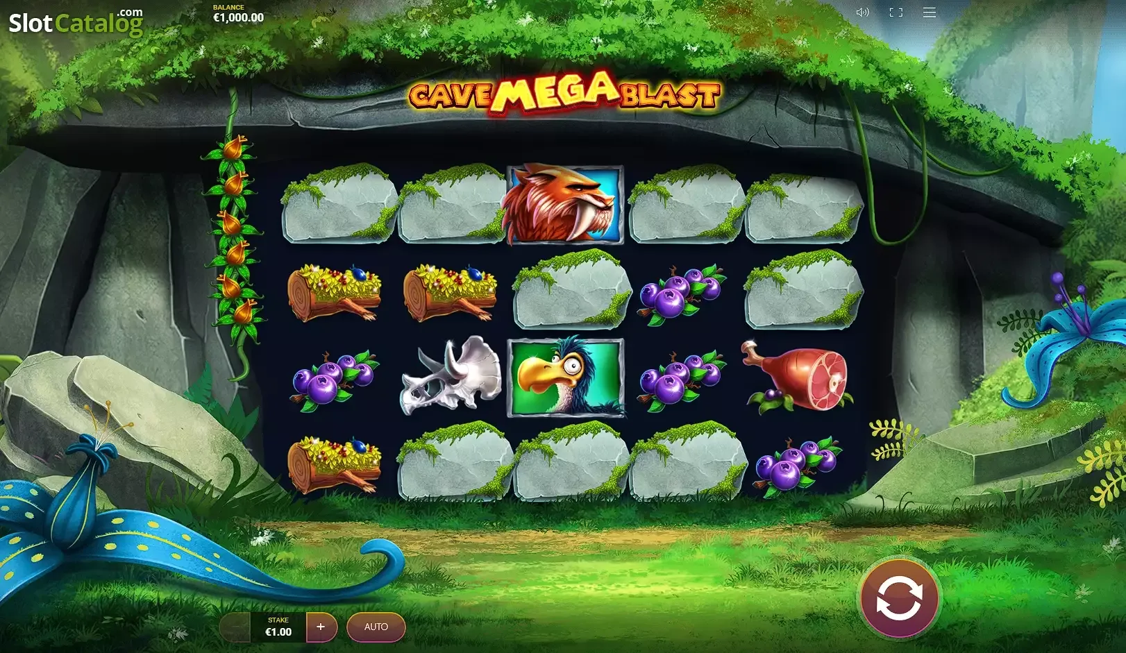 Cave Mega Blast slot