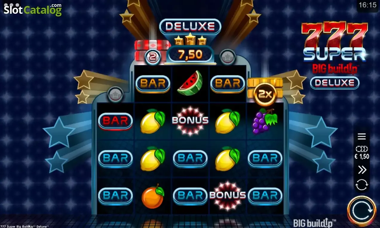 777 Super Big BuildUp Deluxe slot