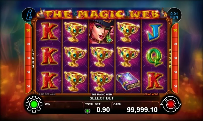 The Magic Web slot