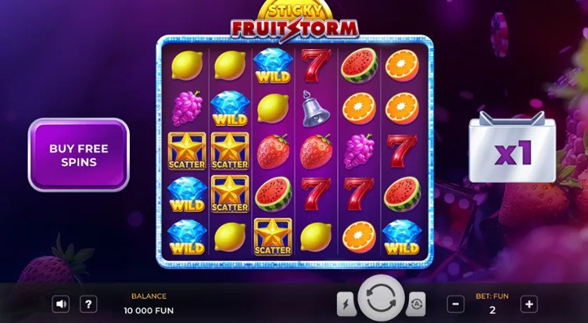 Sticky Fruitstorm slot