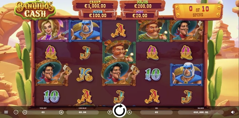 Bandidos Cash slot