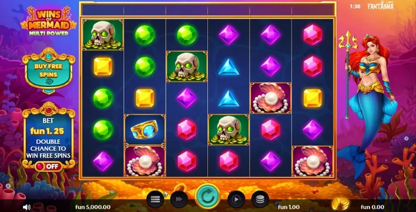 Wins Of Mermaid Multipower slot