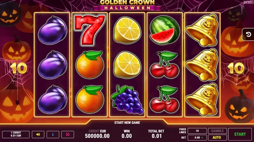 Golden Crown Halloween slot