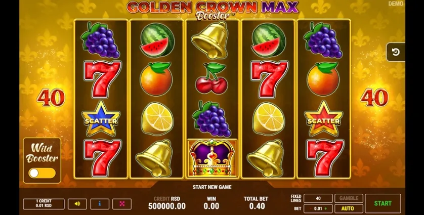 Golden Crown Max Booster slot