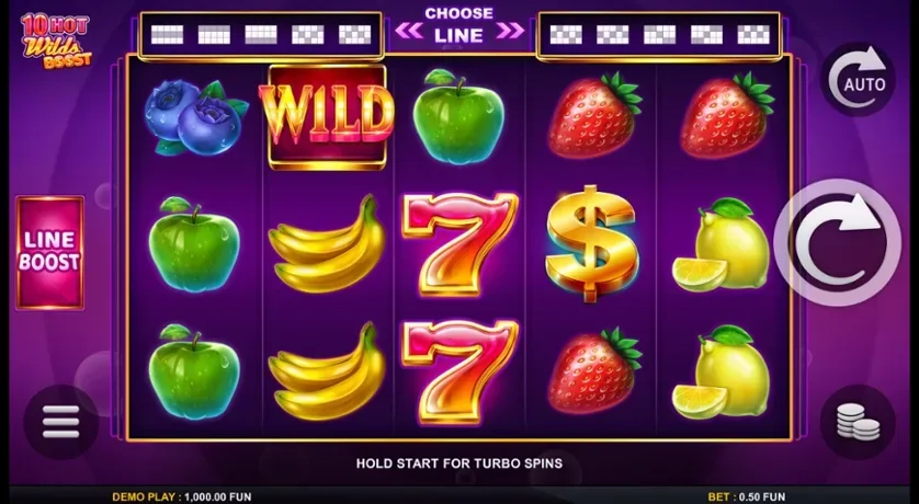 10 Hot Wilds Boost slot