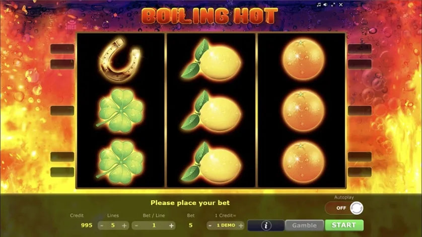 Boiling Hot slot
