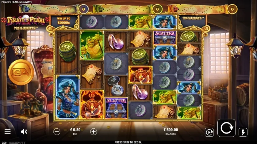Pirate S Pearl Megaways slot