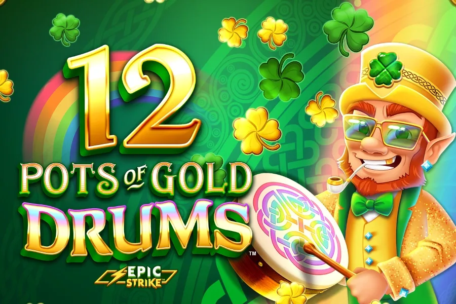 12 Pots of Gold Drums Online Slot Demo - Free Play slot