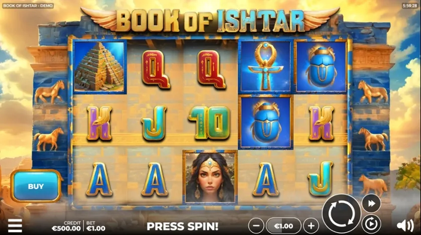 Book of Ishtar slot