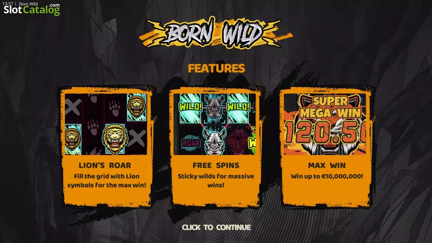 Born Wild slot