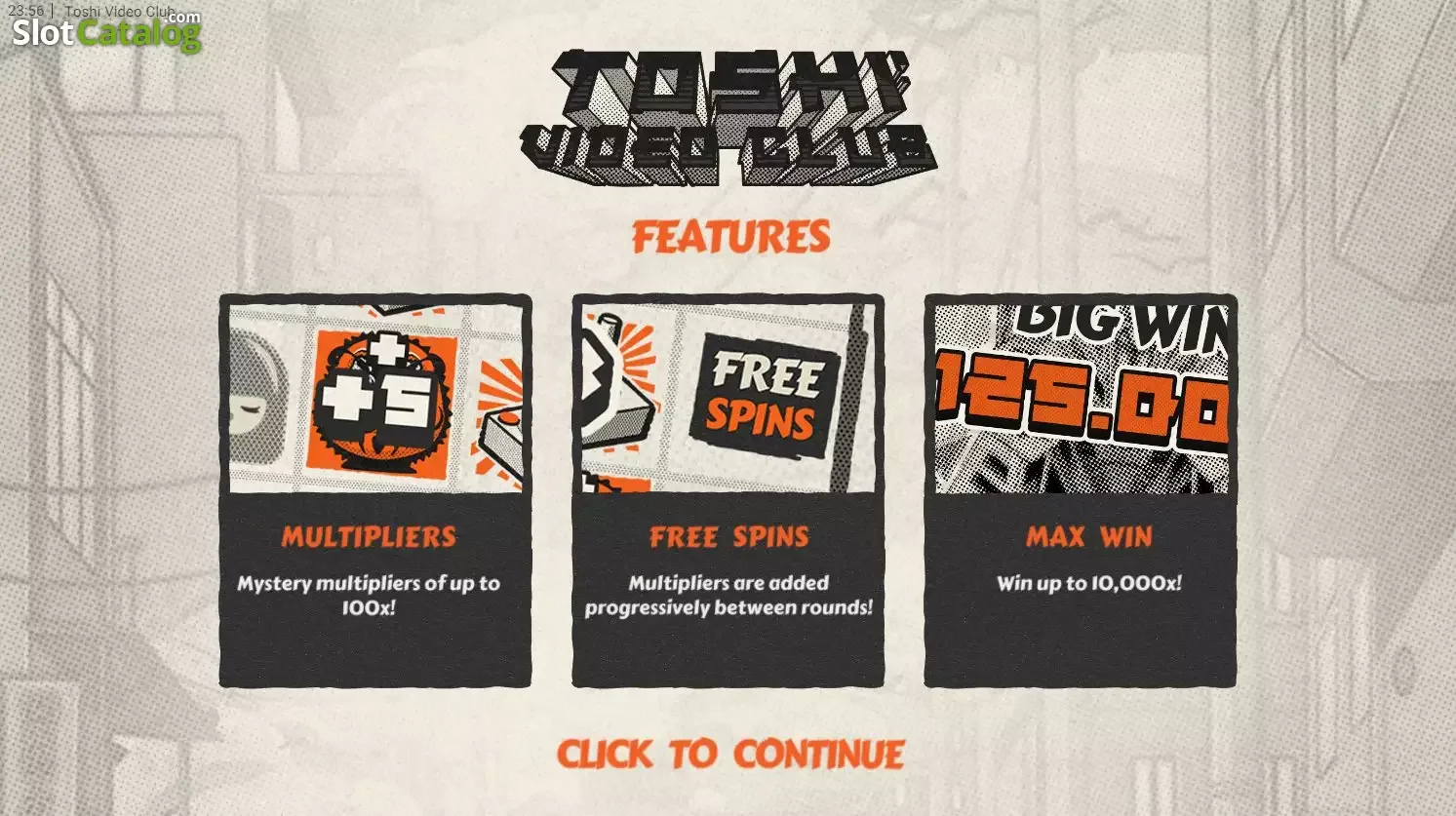 Toshi Video Club slot