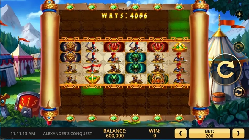 Alexander S Conquest slot