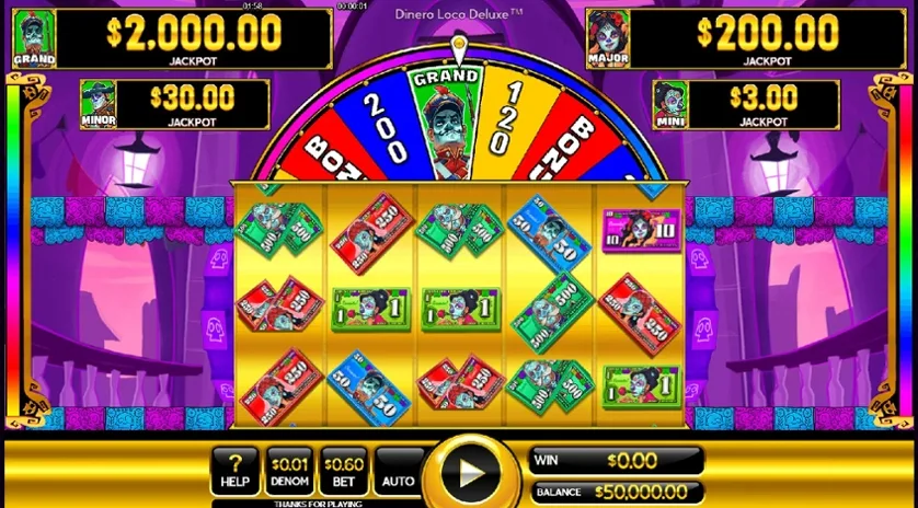 Dinero Loco Deluxe slot