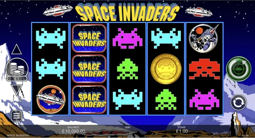 Space Invaders slot