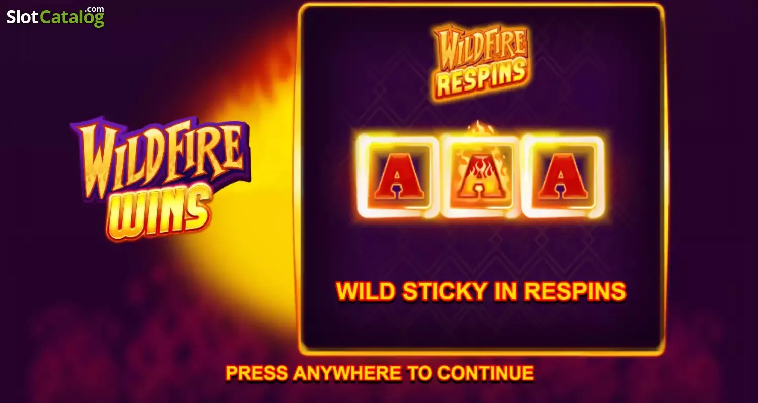 Wildfire Wins slot