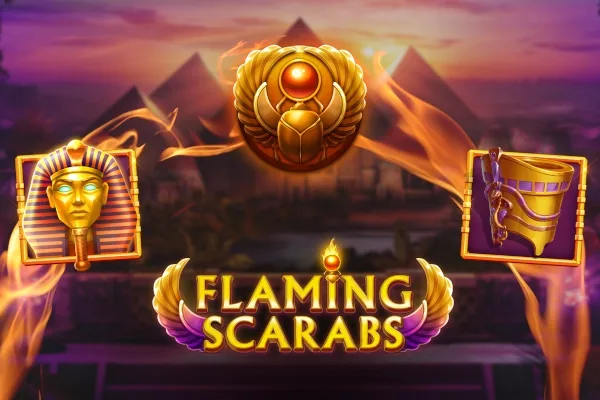 Flaming Scarabs slot