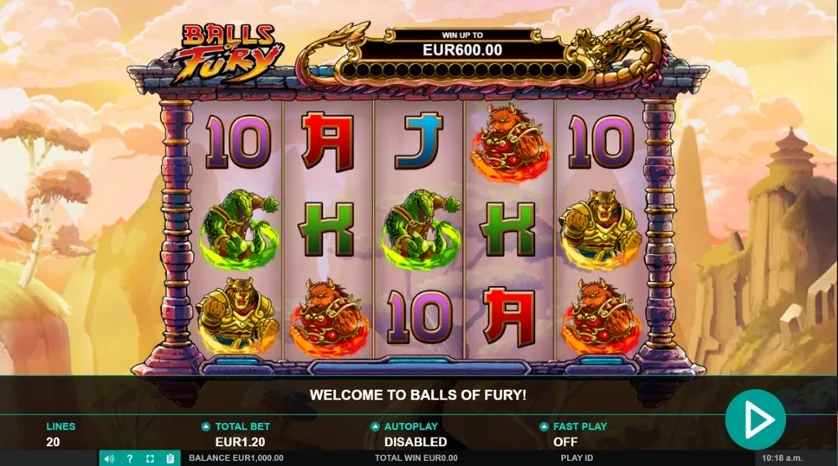 Balls Of Fury slot