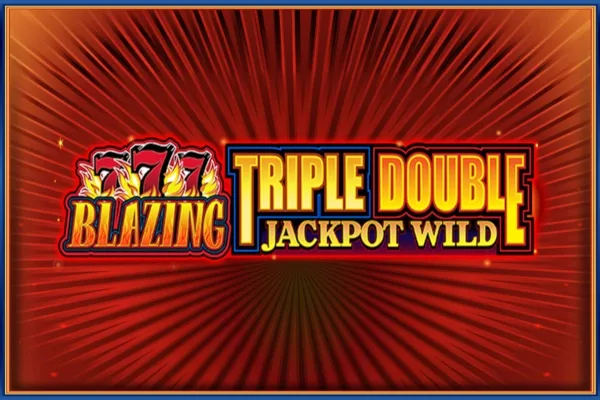 Blazing 777 Triple Double Jackpot Wild slot