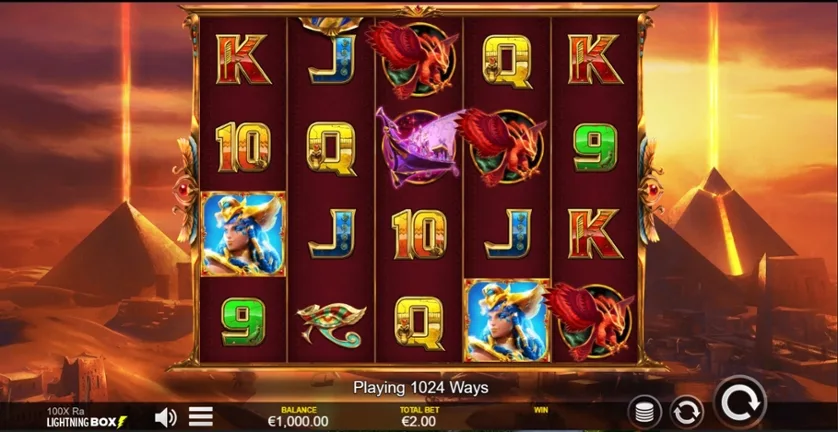 100x Ra slot