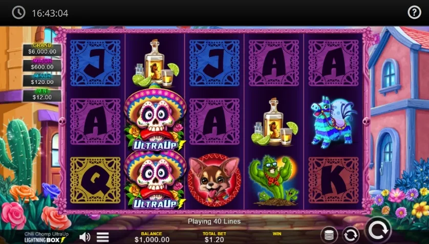 Chili Chomp UltraUp™ slot