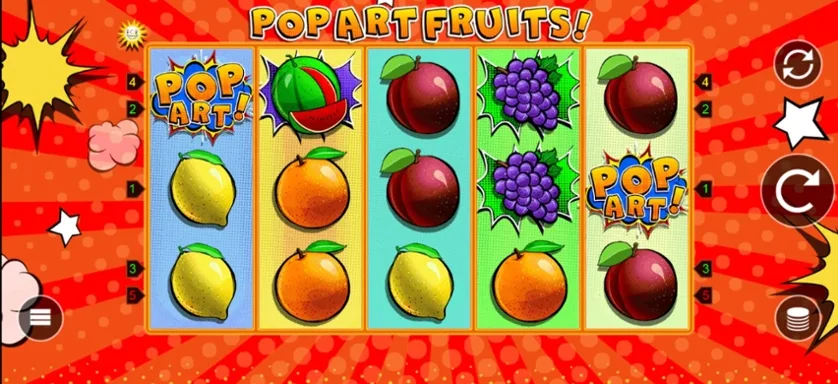 Pop Art Fruits slot