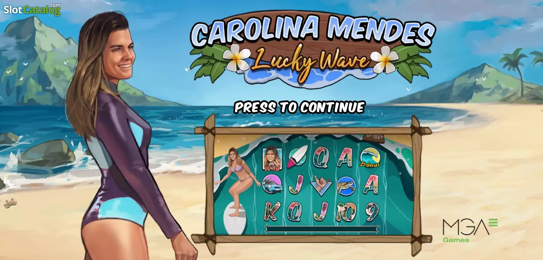 Carolina Mendes Lucky Wave slot