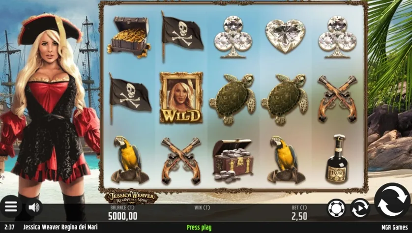 Jessica Weaver Regina Dei Mari slot