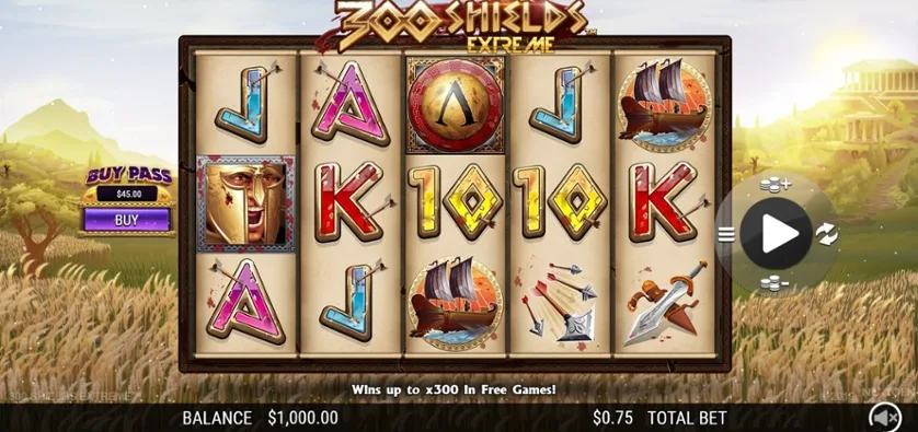 300 Shields Extreme slot